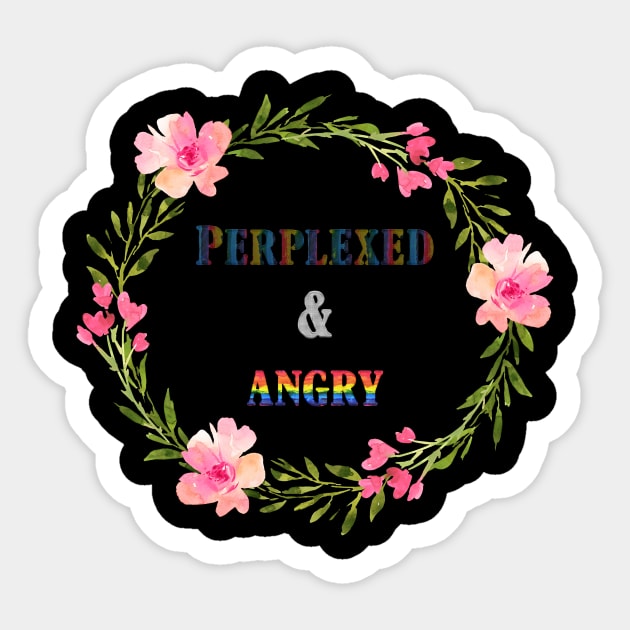 Perplexed and Angry Sticker by DreamsofDubai